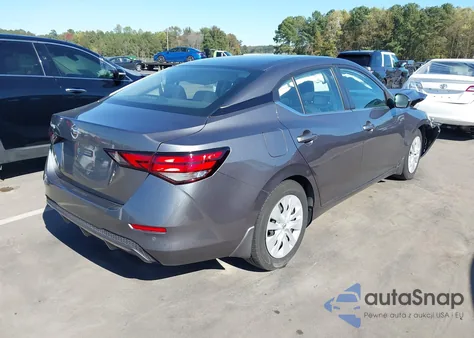 2021 Nissan Sentra S Xtronic Cvt from USA, damaged, VIN 3N1AB8BV7MY286501